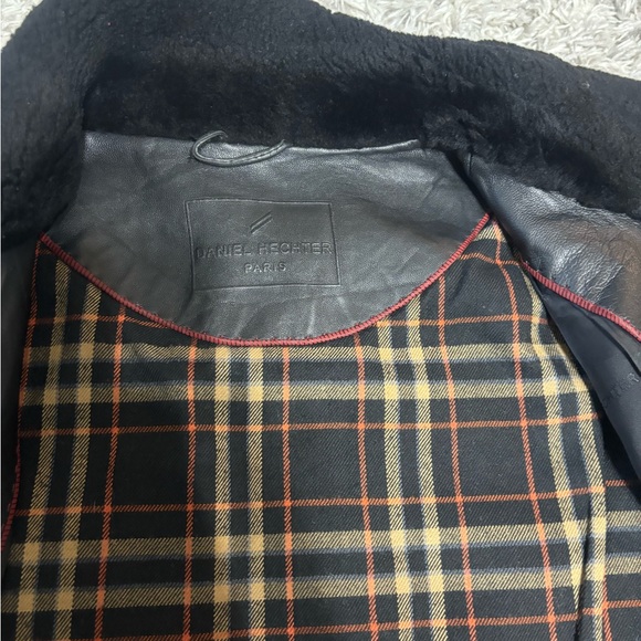 Daniel Hechter hand painted Batman Black Military Field Jacket - Picture 2 of 7